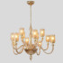 Подвесная люстра Crystal Lux SILVESTRO SP12 AMBER Подвесная люстра Crystal Lux SILVESTRO SP12 AMBER