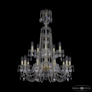 Подвесная люстра Bohemia Ivele Crystal 1402/10+5/240/XL-90/2d G Подвесная люстра Bohemia Ivele Crystal 1402/10+5/240/XL-90/2d G