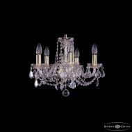Подвесная люстра Bohemia Ivele Crystal 1402/5/141 G Leafs