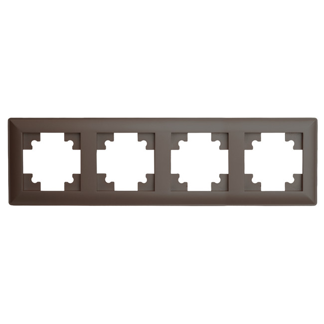 Рамка четырехместная Stekker PFR00-7004-04 Катрин 39820 Рамка четырехместная Stekker PFR00-7004-04 Катрин 39820