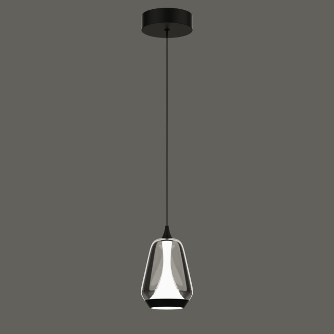 Подвесной светильник Delight Collection MD24001011-1A black/smoky Подвесной светильник Delight Collection MD24001011-1A black/smoky