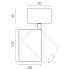 Накладной светильник Lightstar Alta Base A5337SO Накладной светильник Lightstar Alta Base A5337SO