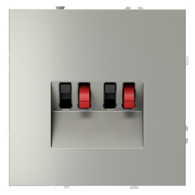 Розетка акустическая Voltum S70 VLS060305 (сталь) Розетка акустическая Voltum S70 VLS060305 (сталь)