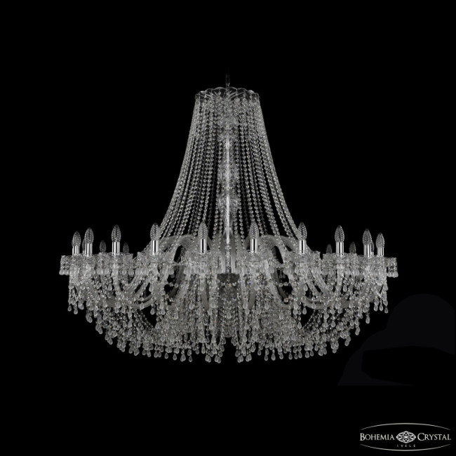 Подвесная люстра Bohemia Ivele Crystal 1410/24/530 Ni V0300