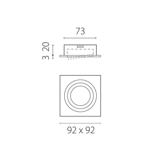 Встраиваемый светильник MR16 Lightstar Singo Base 011625 Встраиваемый светильник MR16 Lightstar Singo Base 011625