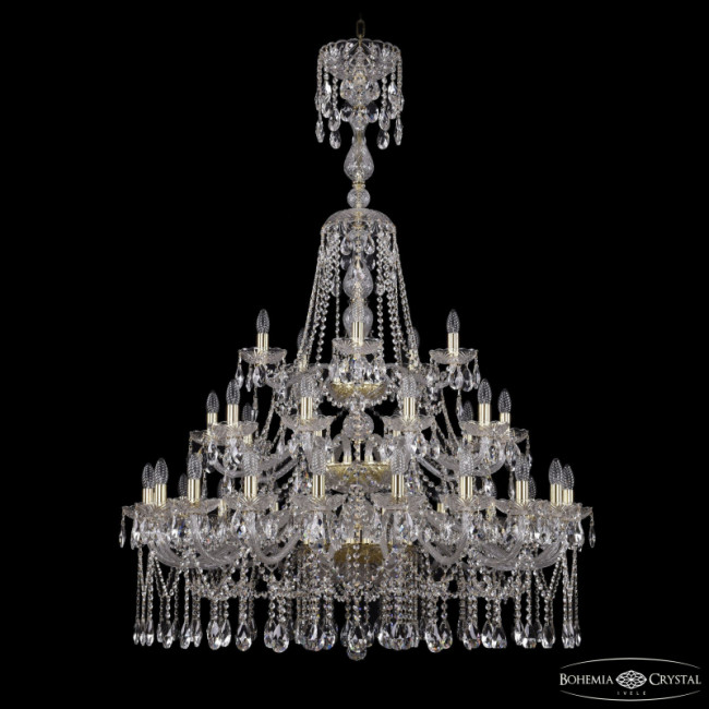 Подвесная люстра Bohemia Ivele Crystal 1413/20+10+5/400/XL-158/3d G