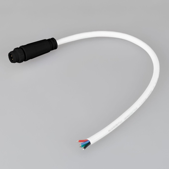 Коннектор питания Arlight MOONLIGHT-SPI/DMX-CON-POWER-MALE-BLK 051529 Коннектор питания Arlight MOONLIGHT-SPI/DMX-CON-POWER-MALE-BLK 051529