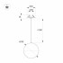 Подвесной светильник Arlight SP-EMISFERO-HANG-BUILT-R150-11W Day4000 (GD, 170 deg, 230V) 056590 Подвесной светильник Arlight SP-EMISFERO-HANG-BUILT-R150-11W Day4000 (GD, 170 deg, 230V) 056590