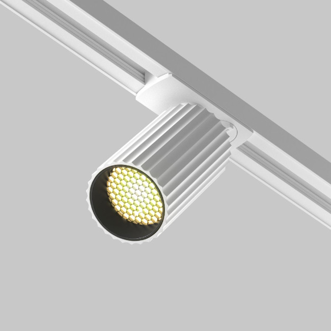 Трековый однофазный светильник Maytoni Calipso TR218-1-GU10-W