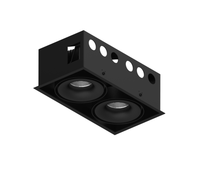 Корпус встраиваемого светильника SWG COMBO-CRD2-BL 006674 Корпус встраиваемого светильника SWG COMBO-CRD2-BL 006674