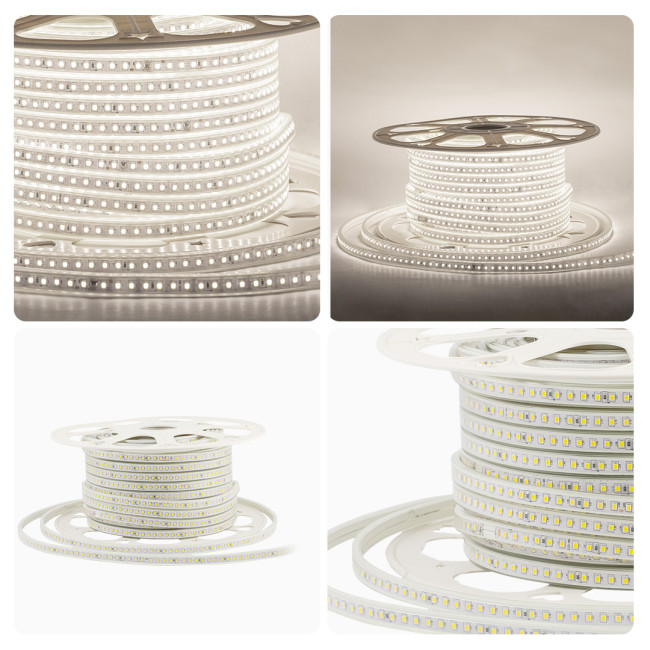 Светодиодная лента Apeyron Стандарт 220В 2835 8Вт/м 4000К 50м IP65 17-40 Светодиодная лента Apeyron Стандарт 220В 2835 8Вт/м 4000К 50м IP65 17-40