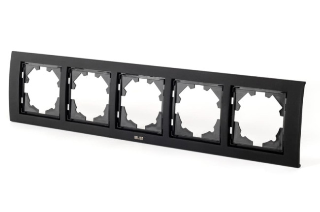 Рамка пятиместная ELBI Zena Platin 500-073700-250 Рамка пятиместная ELBI Zena Platin 500-073700-250