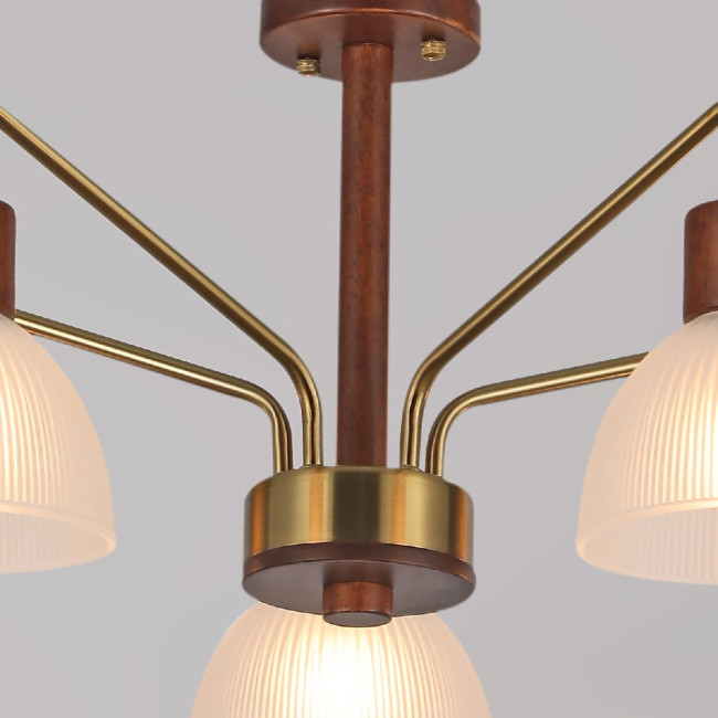 Люстра на штанге Illumico IL0286-5C-79 BR Люстра на штанге Illumico IL0286-5C-79 BR