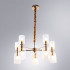 Подвесная люстра Arte Lamp Charm A1623LM-10GO Подвесная люстра Arte Lamp Charm A1623LM-10GO