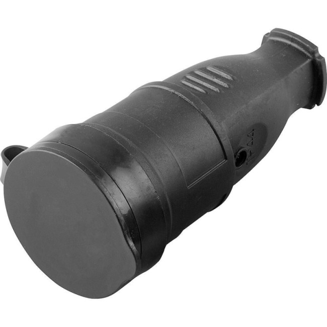 Розетка переносная 1-местная Stekker с крышкой 32751 Розетка переносная 1-местная Stekker с крышкой 32751