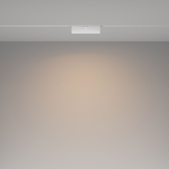 Трековый магнитный светильник Maytoni Basis Rot TR036-2-12W3K-W Трековый магнитный светильник Maytoni Basis Rot TR036-2-12W3K-W