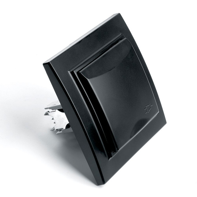 Розетка 1-местная с крышкой Stekker PST16-9012-03 с защитной шторкой 39481 Розетка 1-местная с крышкой Stekker PST16-9012-03 с защитной шторкой 39481