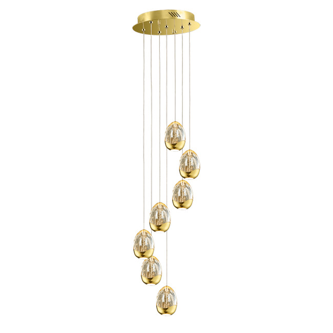 Подвесная люстра DeLight Collection Terrene MD13003023-7A gold Подвесная люстра DeLight Collection Terrene MD13003023-7A gold