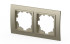 Рамка двухместная ELBI Zena 500-011400-226 Рамка двухместная ELBI Zena 500-011400-226
