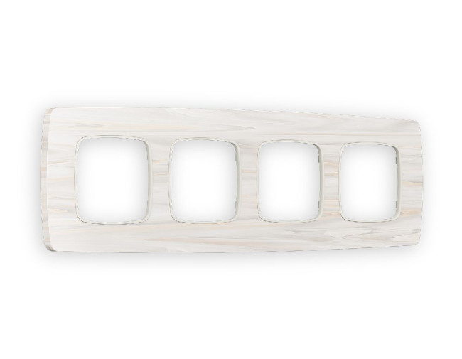 Рамка четырехместная Ambrella Volt Opera OF940304 Рамка четырехместная Ambrella Volt Opera OF940304