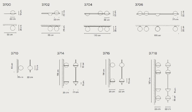 Настенный светильник ImperiumLoft Palma 99816-22 Настенный светильник ImperiumLoft Palma 99816-22