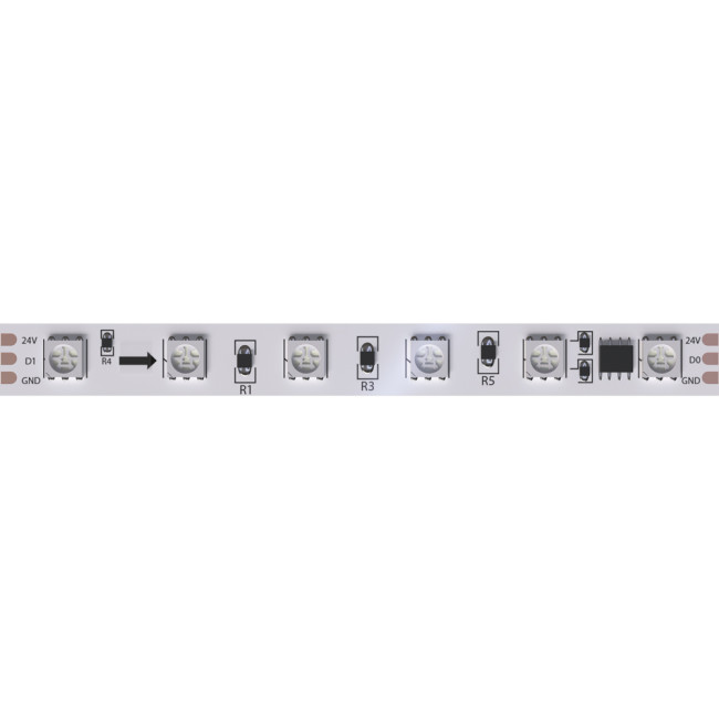 Светодиодная лента Arte Lamp Spi 24В 14,4Вт/м RGB 5м IP20 A2406010-05-RGB Светодиодная лента Arte Lamp Spi 24В 14,4Вт/м RGB 5м IP20 A2406010-05-RGB