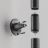 Фиксатор для накладного монтажа Maytoni Shelf CA026BS-B