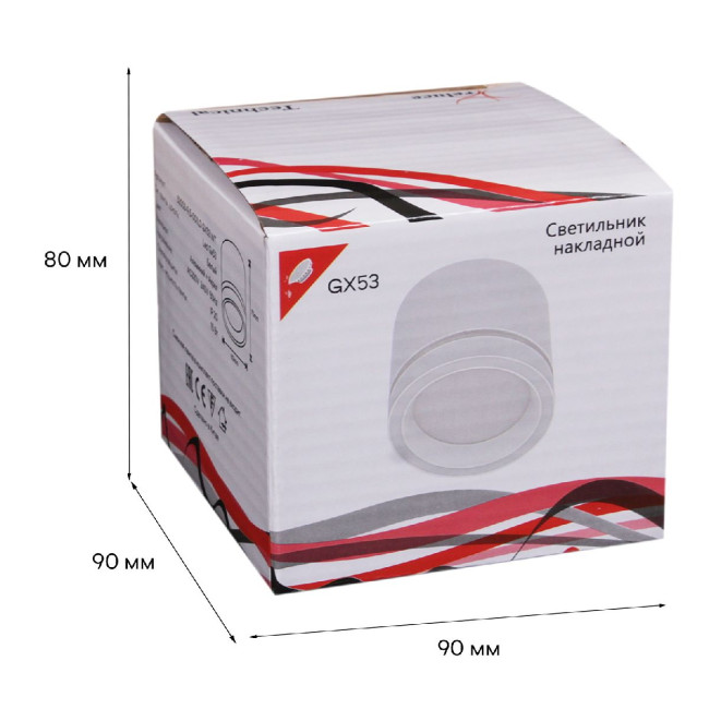 Накладной светильник Reluce 53003-9.5-001LD GX53 WT Накладной светильник Reluce 53003-9.5-001LD GX53 WT