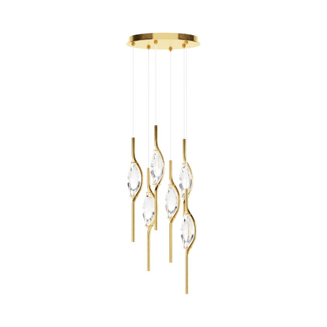 Каскадная люстра Maytoni Foresight MOD347PL-L48BS3K Каскадная люстра Maytoni Foresight MOD347PL-L48BS3K