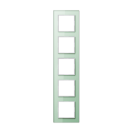 Рамка пятиместная Jung AC585GLWMT