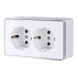 Розетка двойная с заземлением Werkel Gallant белый W5072101 4690389164644 Розетка двойная с заземлением Werkel Gallant белый W5072101 4690389164644