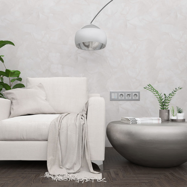 Рамка на 4 поста Werkel Aluminium алюминий W0041706 4690389158070 Рамка на 4 поста Werkel Aluminium алюминий W0041706 4690389158070