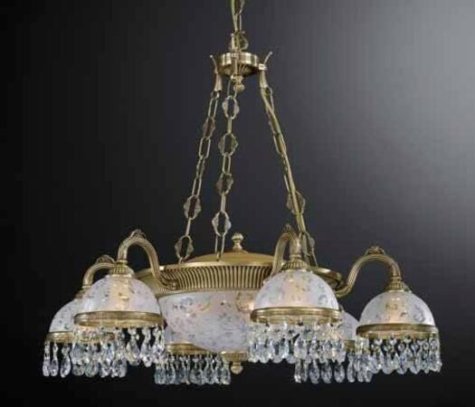 Подвесная люстра Reccagni Angelo L 6200/6+3 Подвесная люстра Reccagni Angelo L 6200/6+3