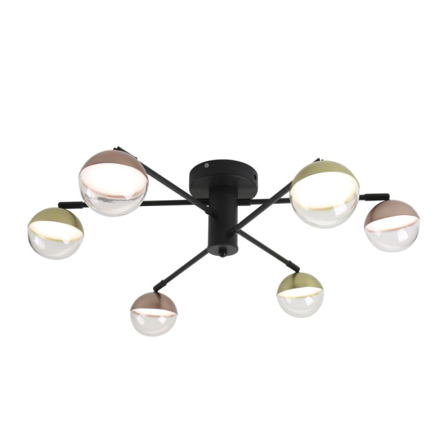 Потолочный светильник Escada Diverse 10271/6LED Gold/Copper Потолочный светильник Escada Diverse 10271/6LED Gold/Copper