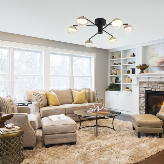 Потолочный светильник Escada Diverse 10271/6LED Gold/Copper Потолочный светильник Escada Diverse 10271/6LED Gold/Copper