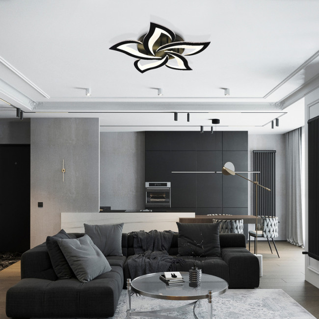 Потолочная люстра Natali Kovaltseva INNOVATION STYLE 83002 BLACK Потолочная люстра Natali Kovaltseva INNOVATION STYLE 83002 BLACK